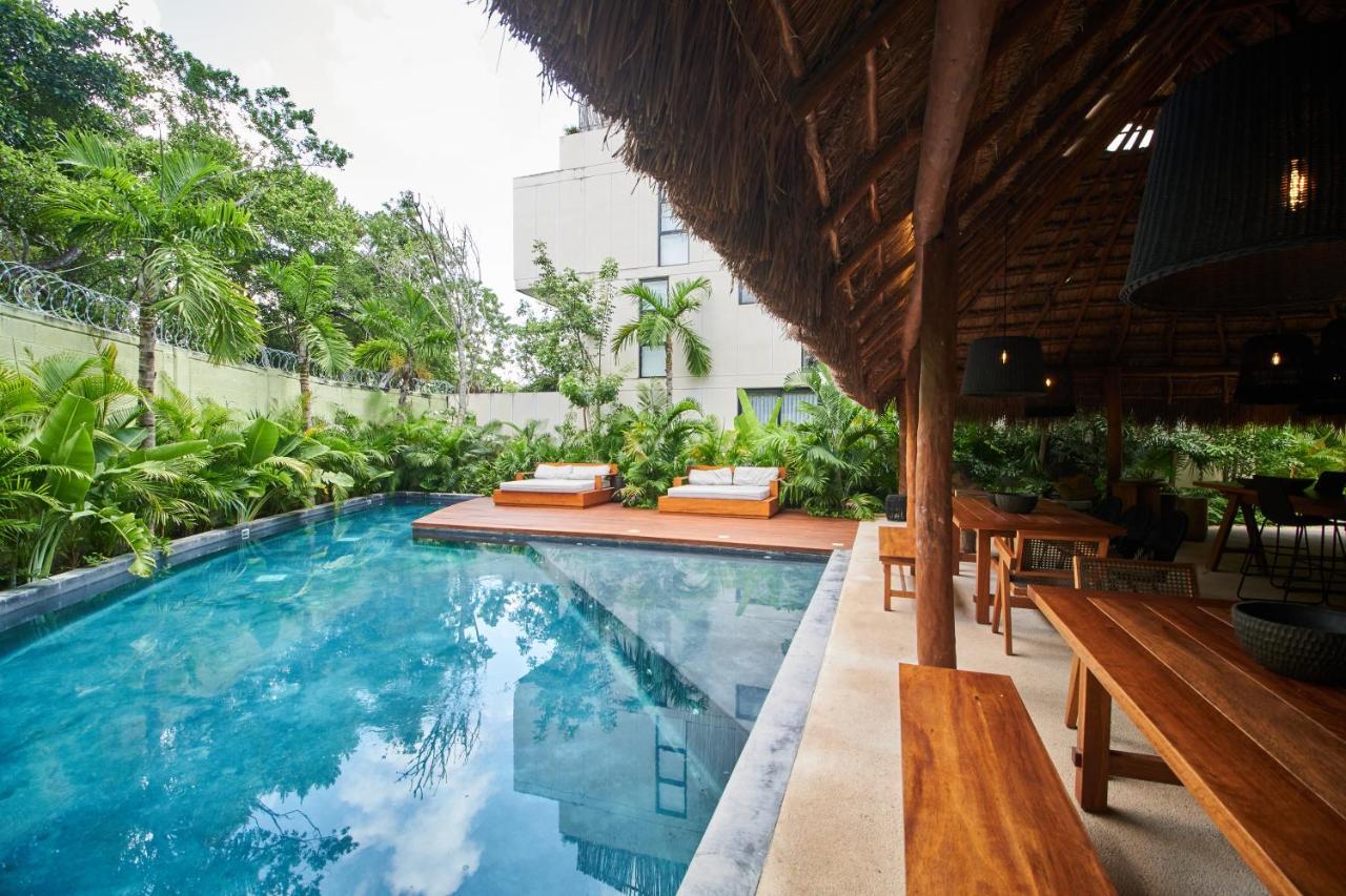 Private Pool And Rooftop In Aldea Zama, 24 7 Security In A Gated Community 15 Tulum Exterior photo